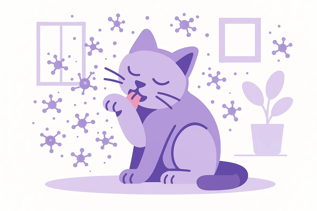 고양이 알레르기, 청소만으론 부족? 진짜 해결법 3가지